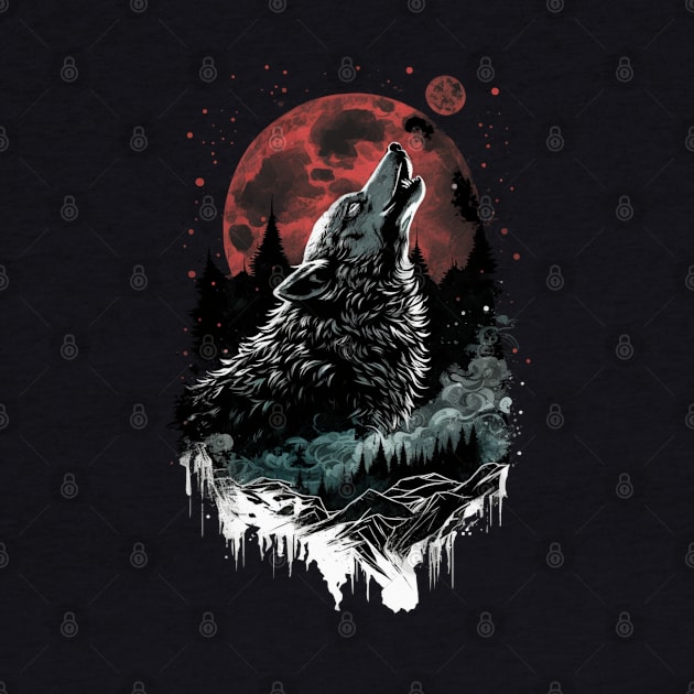 moon wolf by Mailson